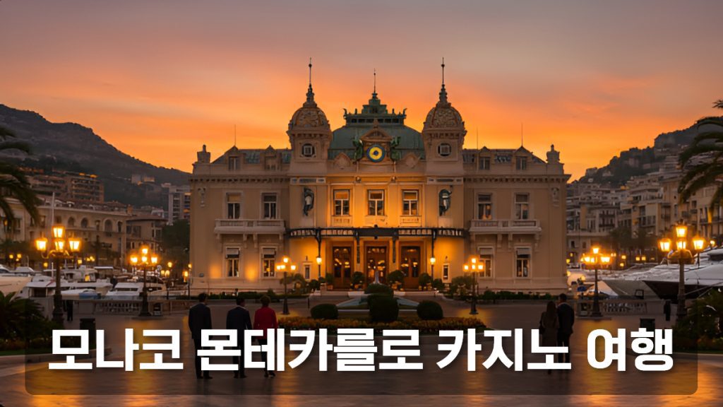 모나코 몬테카를로 카지노 여행 가이드